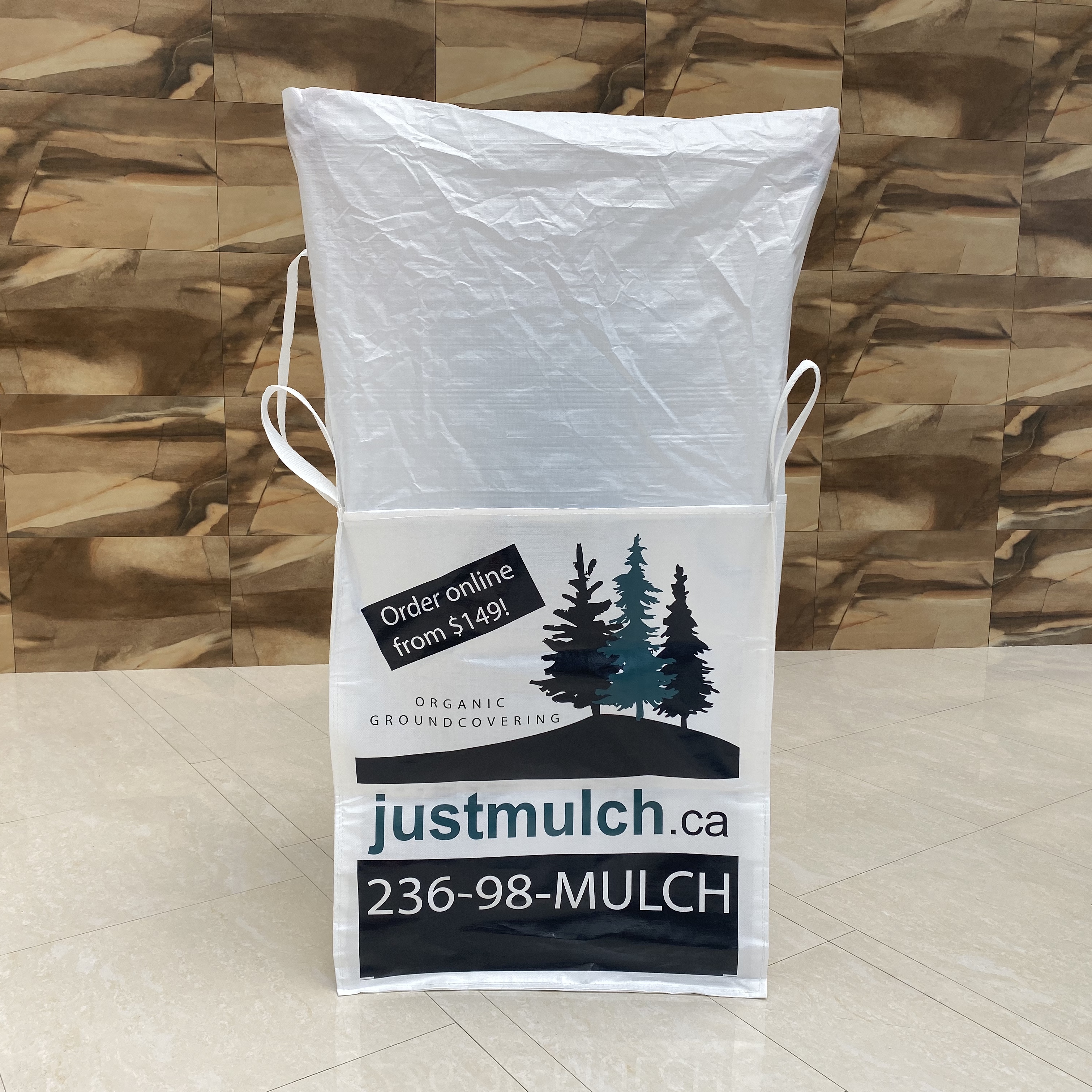 FIBC bag Jumbo Big Bags PP 1000kgs 1500kg White Skirt Top bulk bag