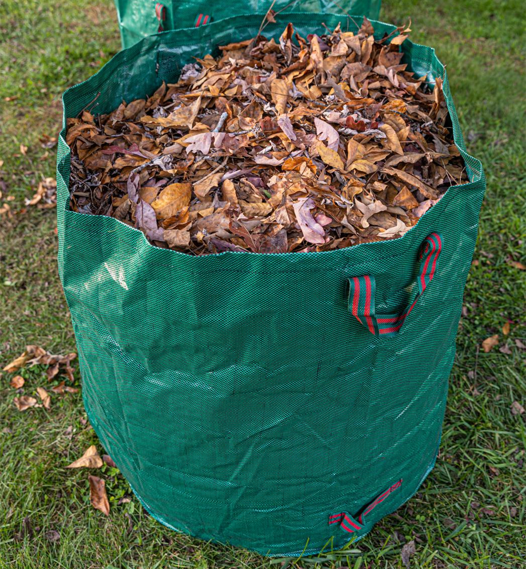 160 Liter 272 Liter 300 Liter Garden Yard Grass Bin Landscape Pool Leaves Collector Waste Leaf Bags 